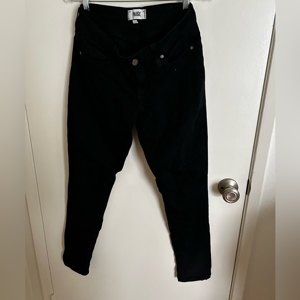 PAIGE Denim Black Jeans